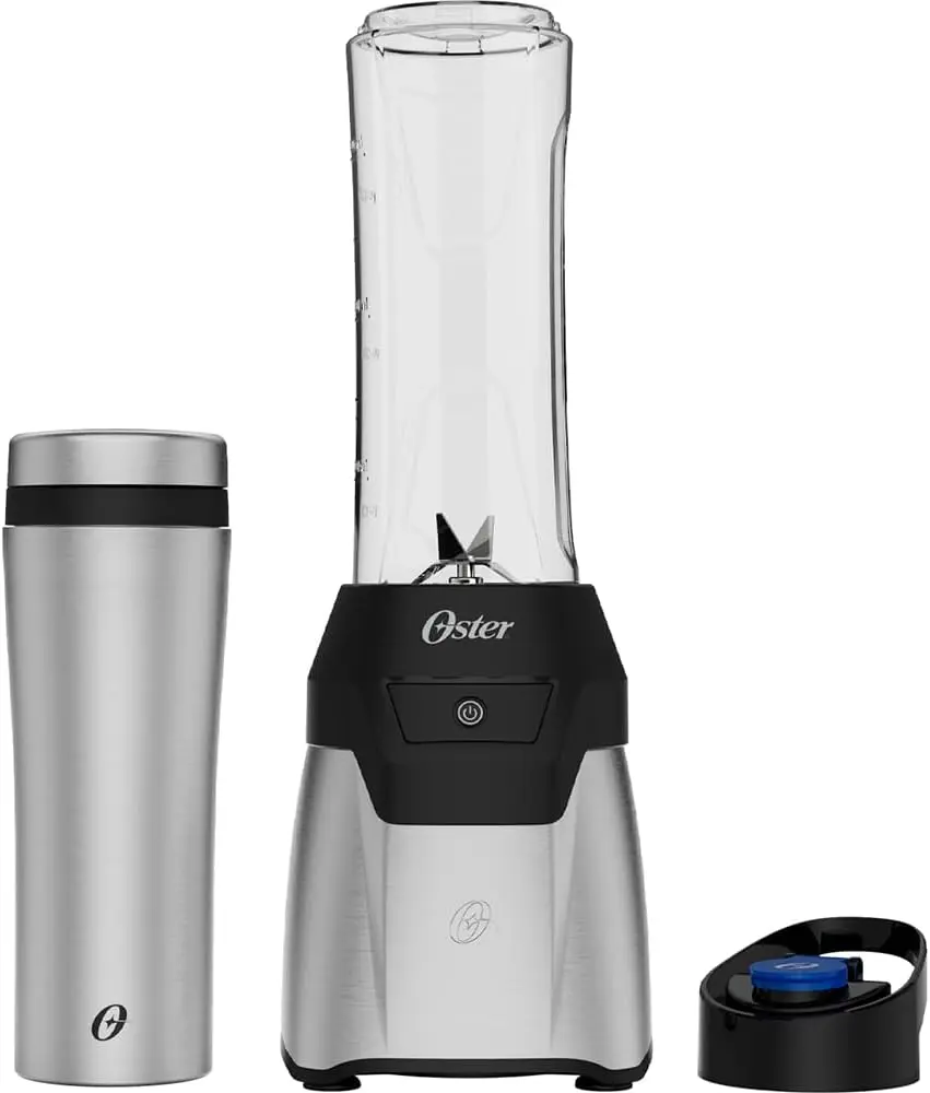 Blender Power Inox Oster com 2 Jarras To Go