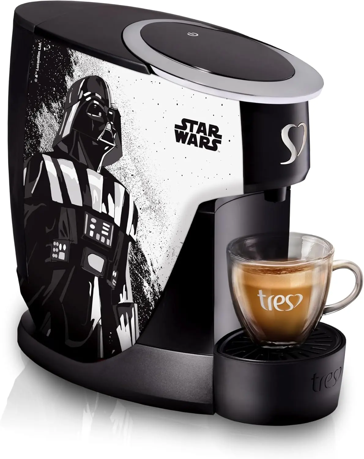 3 Corações TRES Cafeteira Espresso e Multibebida Touch Star Wars™