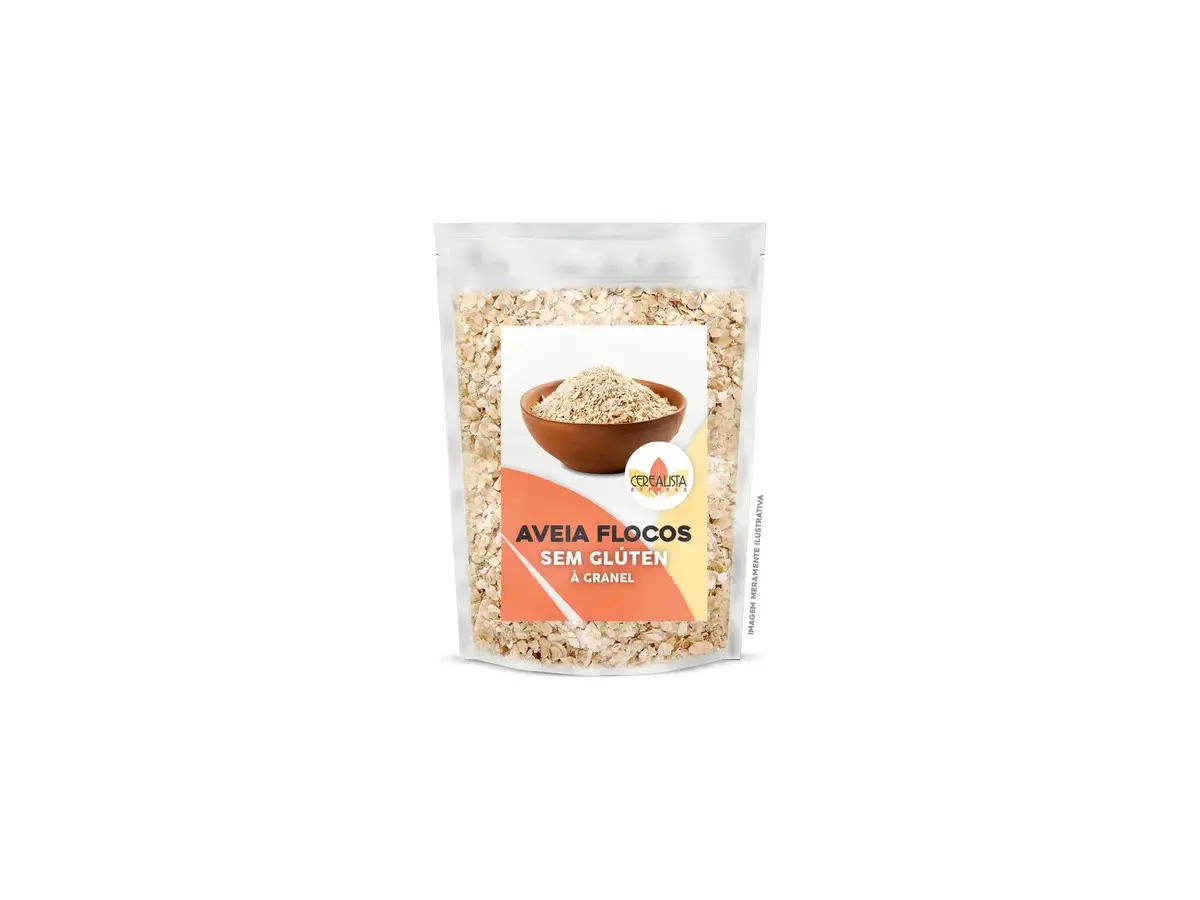 Aveia Em Flocos Finos Sem Glúten Premium 5kg Atacadão