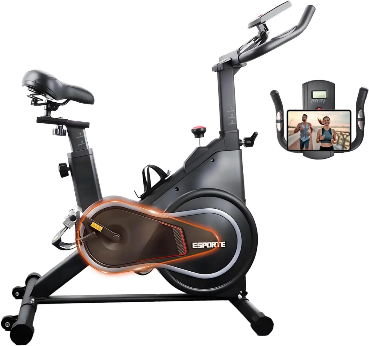 Hivento Bicicleta Ergométrica com Volante de 10 kg