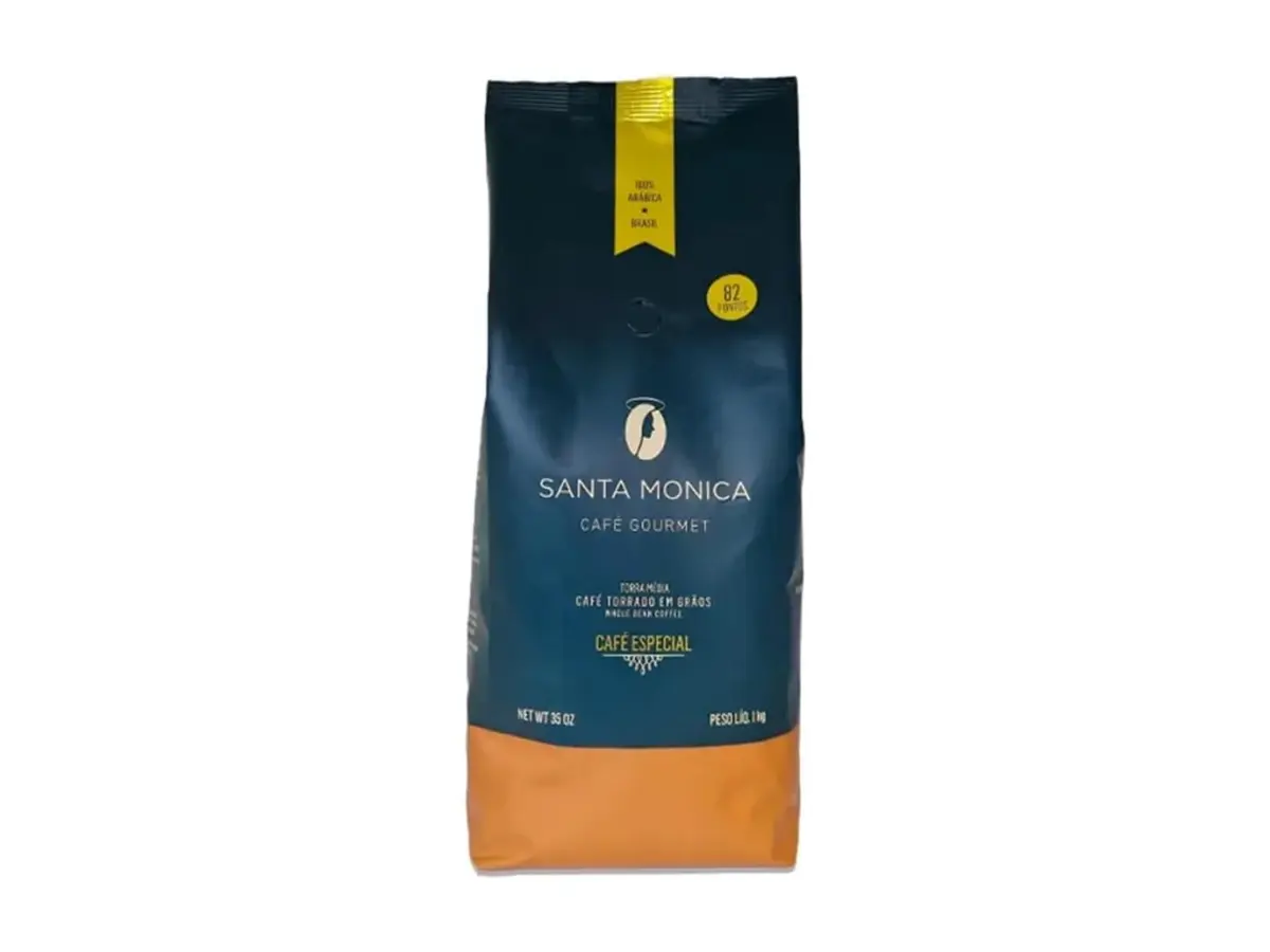 Café Santa Mônica Gourmet em Grãos 1kg