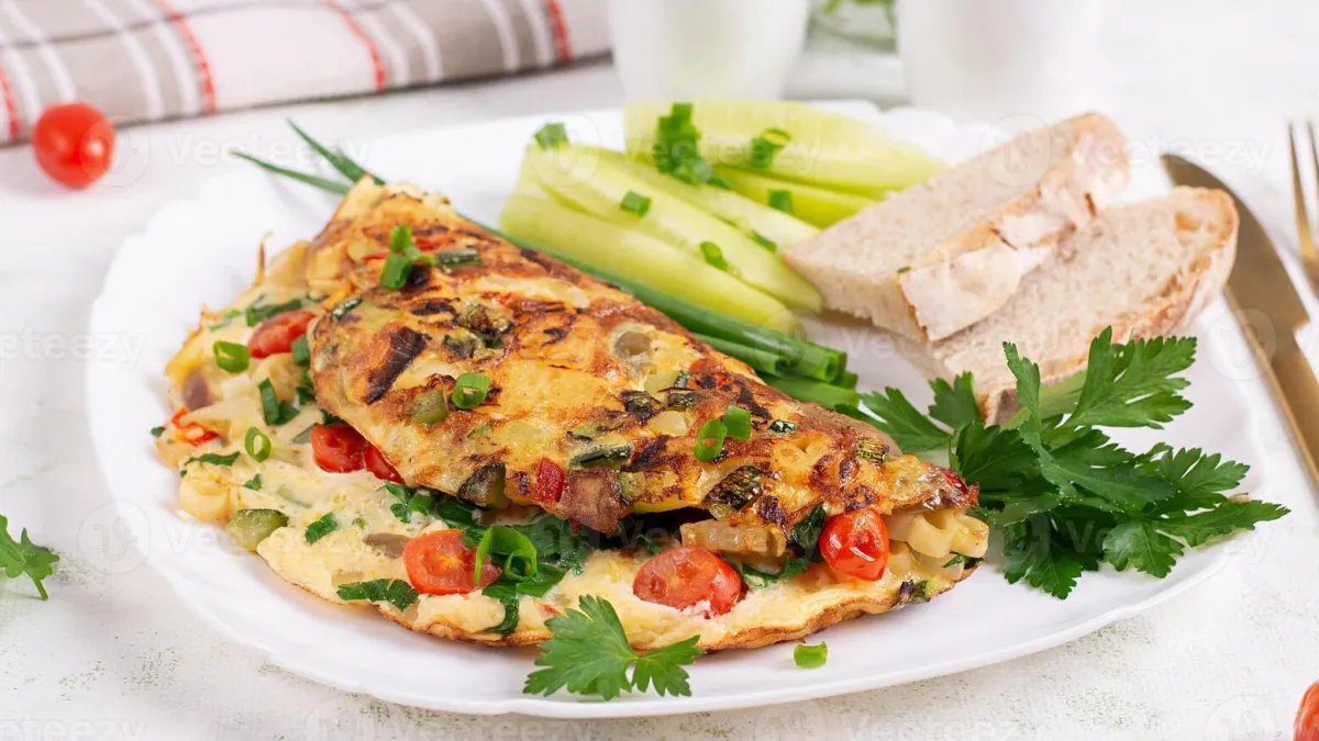 Como Fazer uma Omelete de Legumes Nutritiva para o Café da Manhã