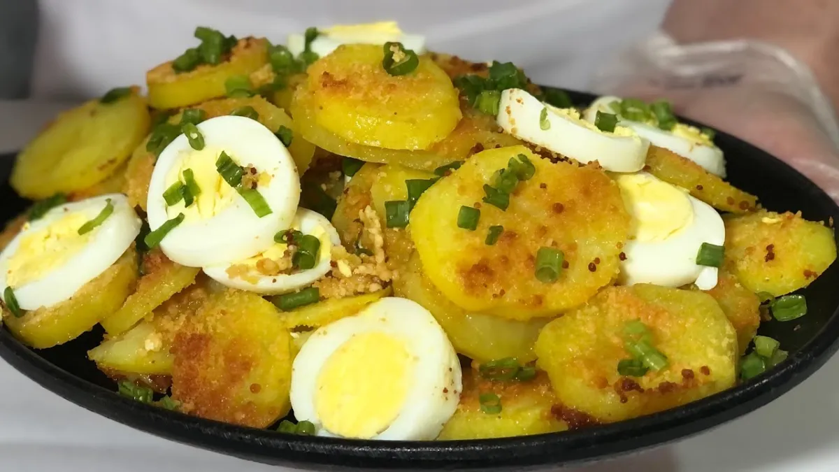 Café da manhã pré-treino: Bowl de Batata Doce com Ovos